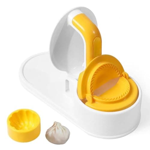 Maquina de Modelar Pastel Massa Ravioli Molde Bolinho Gyoza Casa Cozinha Lanchonete Restaurante Preparo Lanche Refeiçao