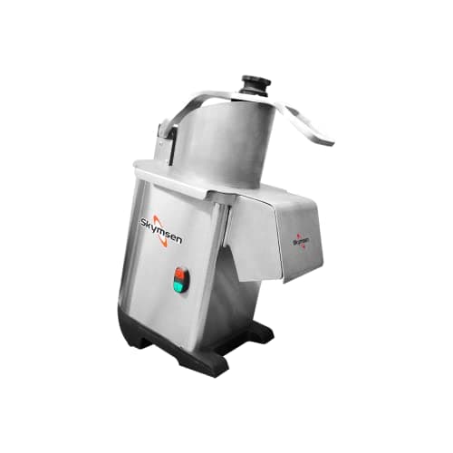 Processador de Alimentos Skymsen Inox PA-7 220V, aço inoxidável, controles e logotipo visíveis