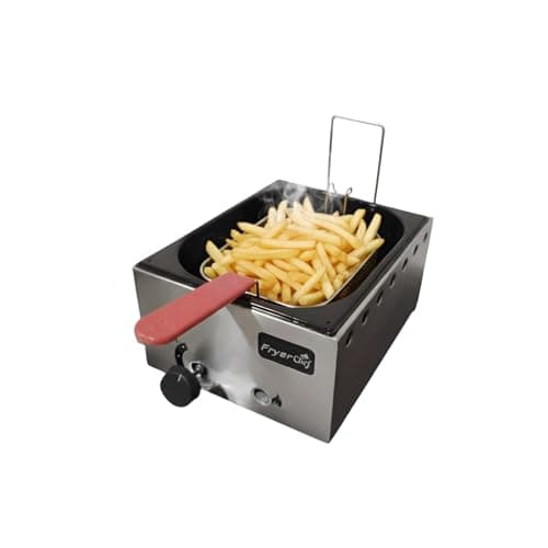 Fritadeira a Gás Profissional 5 Litros com Batatas Fritas