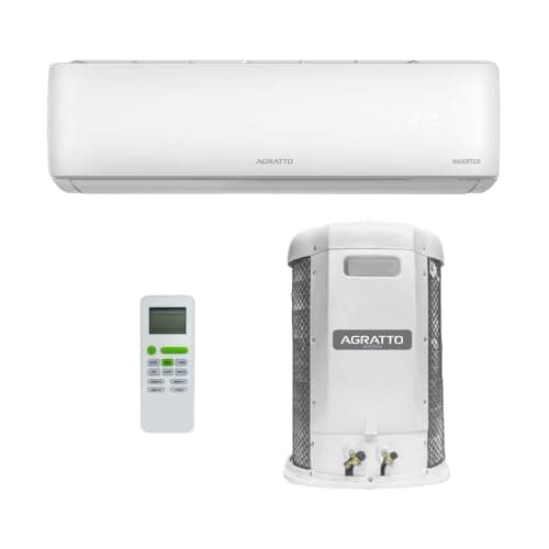 Ar Condicionado Split Hi Wall Inverter Agratto 24000 Btus Frio com controle remoto