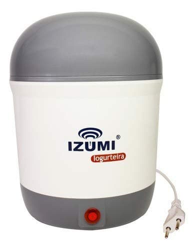 Iogurteira Elétrica Cinza Izumi Bivolt 1 Litro Modelo Novo!