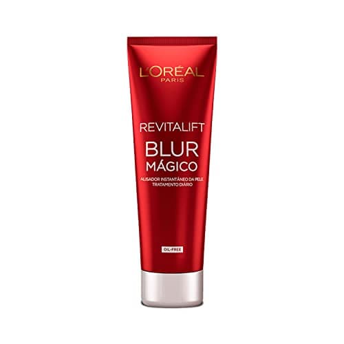 L'Oréal Paris Revitalift Primer Facial Blur Mágico, com Textura Oil-Free e Efeito Matte Aveludado, Disfarça Poros e Rugas, Uniformiza a Pele Instantaneamente, 27g
