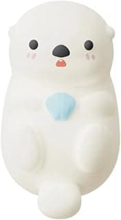Luminária de Mesa Infantil Foca LED Decorativa para Quarto Recarregável