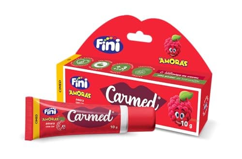 Carmed Fini Amora Hidratante Labial com cor 10g
