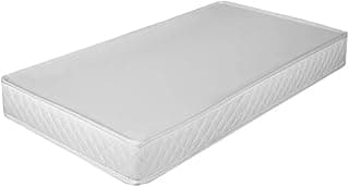 Colchão Solteiro D33 Espuma Com Certificado do Inmetro 188x88x12 CM Ortopédico Anti Ácaro Conforto - AV (BRANCO)