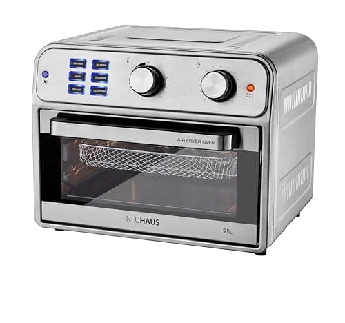 NEUHAUS FORNO OVEN FRYER COM ROTISSERIE INOX 25 LITROS XXL 2500W 127V