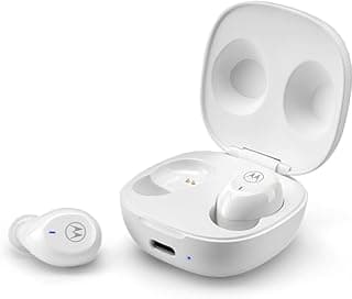 Fone de Ouvido Bluetooth Motorola Moto Buds 105 True Wireless Branco