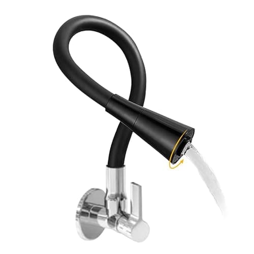 Torneira Gourmet Cozinha de Parede, Torneira Para Pia de Cozinha Flexivel - Duplo Jato