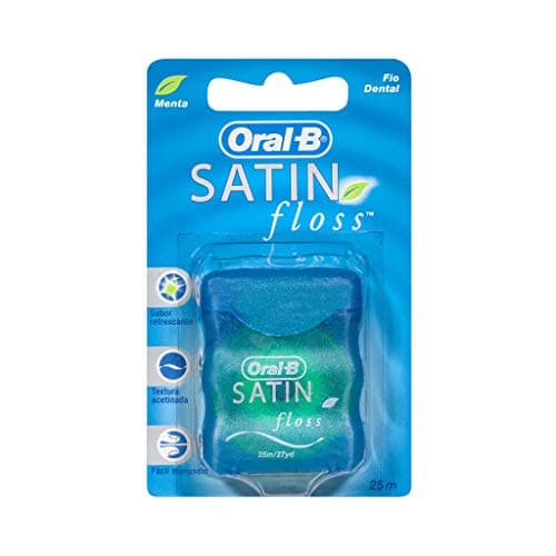 Fio Dental Oral-B Satin Floss Menta - 25m