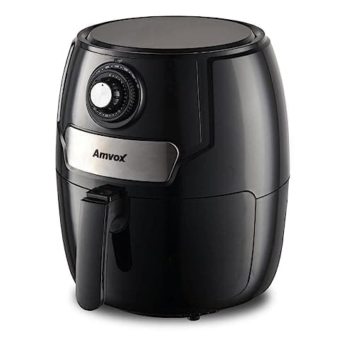 Fritadeira de ar Amvox ARF 1245 4,5L 220V preta com controle rotativo