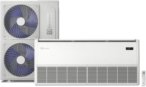 Ar-condicionado split inverter Electrolux Efficient 60000 BTUs DI60F/DE60F branco com ventilador azul