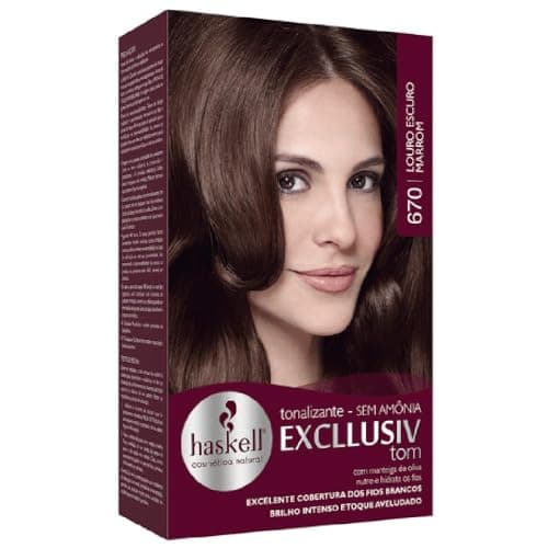 TONALIZANTE 670 LOURO ESCURO MARROM/CHOCOLATE 40G