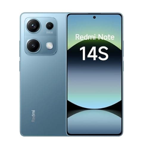 Xiaomi Redmi Note 14S 4G NFC 256GB 8GB RAM 6.67 Pol AMOLED Azul Oceano