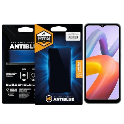 Película Anti-Brilho Gshield para Xiaomi (Redmi A2+) - Pacote e Produto