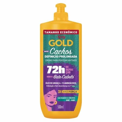 Creme Para Pentear Niely Gold 500ml Cachos