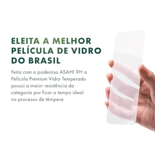 Película Hprime vidro temperado verde para Samsung Galaxy A15 e A15 5G.