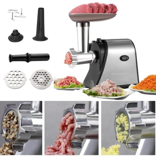 Moedor de Carne Linguiça Hamburguer Automático (Voltagem 220V)