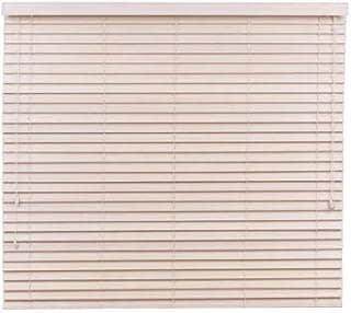 Persiana horizontal de bambu 50mm patina marrom 100x220cm