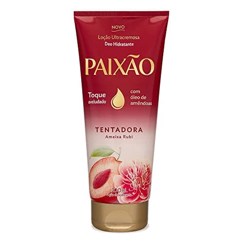 Paixão Loção Hidratante Ultracremosa Tentadora Ameixa Rubi Ação Desodorante 200Ml