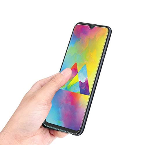 Película de vidro temperado para Samsung Galaxy M20, proteção anti-impacto.
