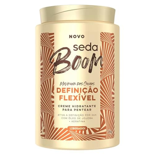 Seda Creme para Pentear Boom Definição Flexível 1 kg