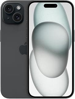 Smartphone Apple Iphone 15 Dynamic Island Câmera 48MP 128 GB Preto Compatível com Esim