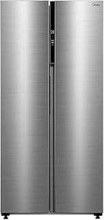 Geladeira Frost Free Side By Side 442L Cor Inox Midea