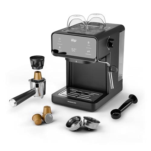 WAP Cafeteira Espresso Digital AROMA PRIME WCM20, Filtro em Inox e Ajuste de Vapor, 1,2 Litros, 20bar 950W 127V