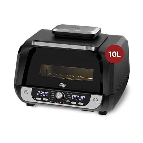 Fritadeira elétrica WAP Air Fryer Barbecue Digital 10L 1700W