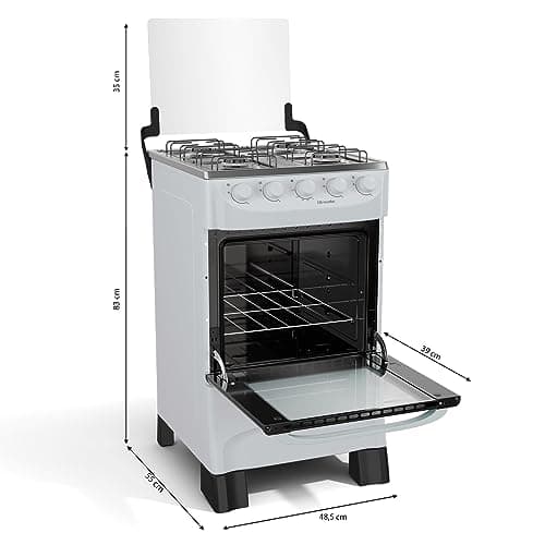 Fogão 4 Bocas Mueller com Acendimento Manual Bivolt MFI4BA