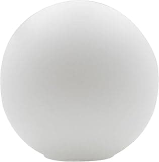 Globo de Vidro 12cm de Diâmetro Leitoso Fosco Esfera Bola Bolinha Sem Colar Encaixe de Aproximadamente 5cm para Abajur Pendente Lustre Arandela Jabuticaba TANGERINA