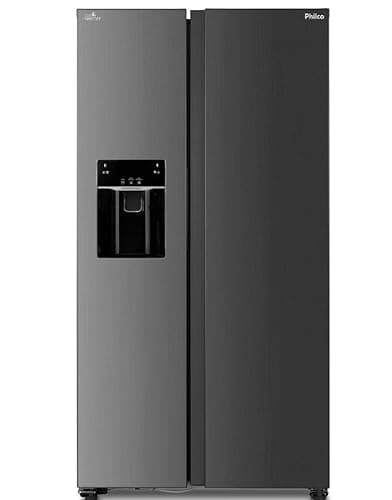 Refrigerador side by side PHILCO PRF613ID, aço inoxidável, 513L, 220V