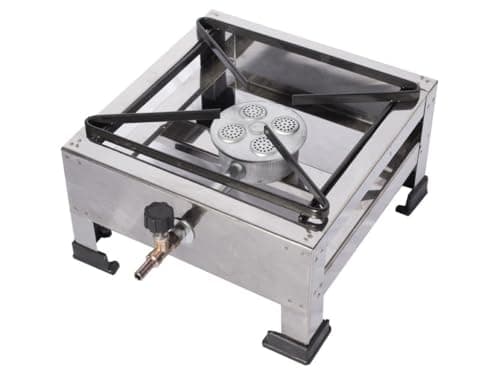 Fogareiro Fogão Inox Industrial 1 Boca Alta Pressão