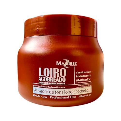 Mascara Matizadora Loiro Acobreado Mairibel 250g