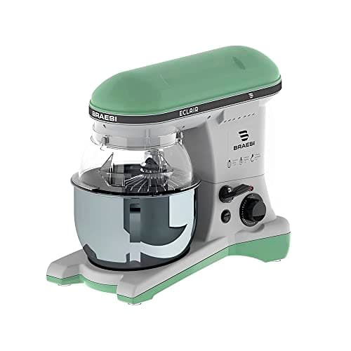 Batedeira Planetária Industrial Pedestal Bivolt Profissional Cor:Verde