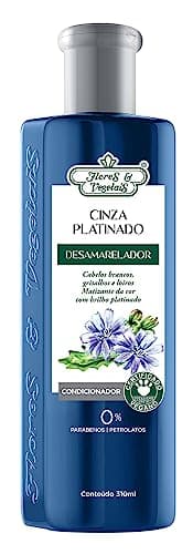 Condicionador Matizante Platinado 310Ml, e Vegetais