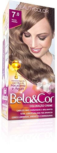 Coloração Bela&Cor - 7.0 Louro Médio