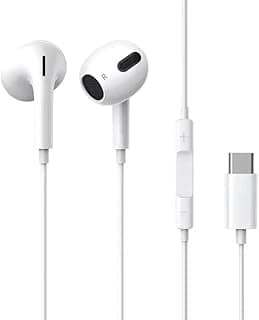 Fone de Ouvido Tipo C com Microfone e Controle de Volume
