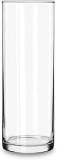 Vaso de Vidro Alto 9x24 cm | Vidro Cilindrico