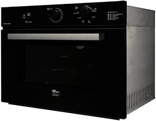 Forno a Gás de Embutir Fischer Infinity 50L Preto 220V – Com Grill, Design Moderno e Alto Desempenho