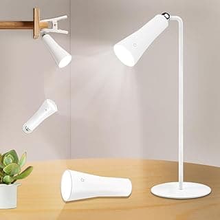 Luminária LED magnética 4 em 1, luminária de mesa, luminária de parede, lanterna sem fio, três níveis de brilho, recarregável USB-C