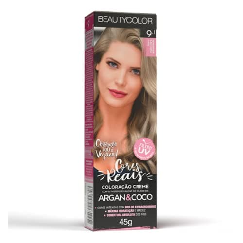 Coloração Individual BEAUTYCOLOR - 9.1 Louro Muito Claro Acinzentado