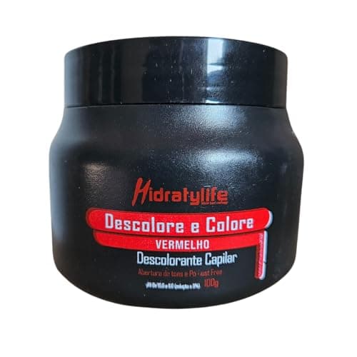 Pó Descolore E Colore Vermelho 100g Mairibel / Hidraty