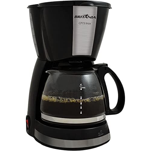 Britânia CP15 Cafeteira 600 ml, 220V 550 W, Preto