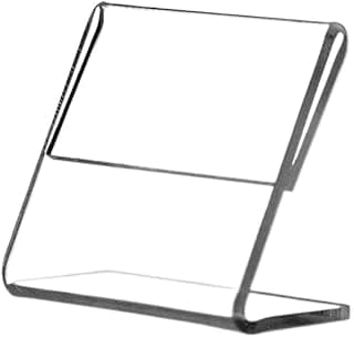 Porta retrato em acrílico transparente 10x15 cm, kit de 10 unidades, elegante e prático