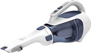 Aspirador de pó portátil à bateria BLACK+DECKER 12V APB12000 branco e azul