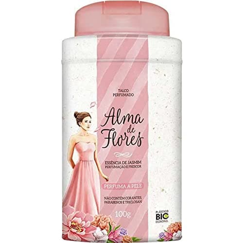 Memphis - Talco Alma De Flores 100G Essencia De Jasmim