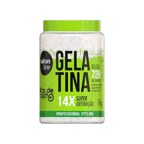 Salon Line, Gelatina Capilar, ToDeCacho, Super Definição, Vegano - Cabelos Ondulados, Cacheados e Crespos, 1 Kg