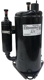 Compressor rotativo preto 12.000 BTUs R22 220V para ar condicionado split