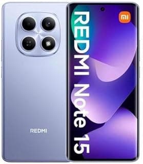 Smartphone Xiaomi Redmi Note 15 4G Tela OLED 256GB Roxo